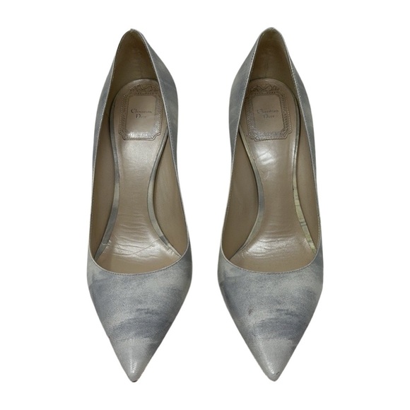 Christian Dior Marble Leather Pumps - Picture 2 of 10